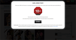 Desktop Screenshot of girl-directory.com